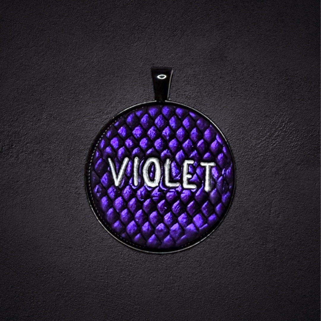 Purple Dragon Scale Tag