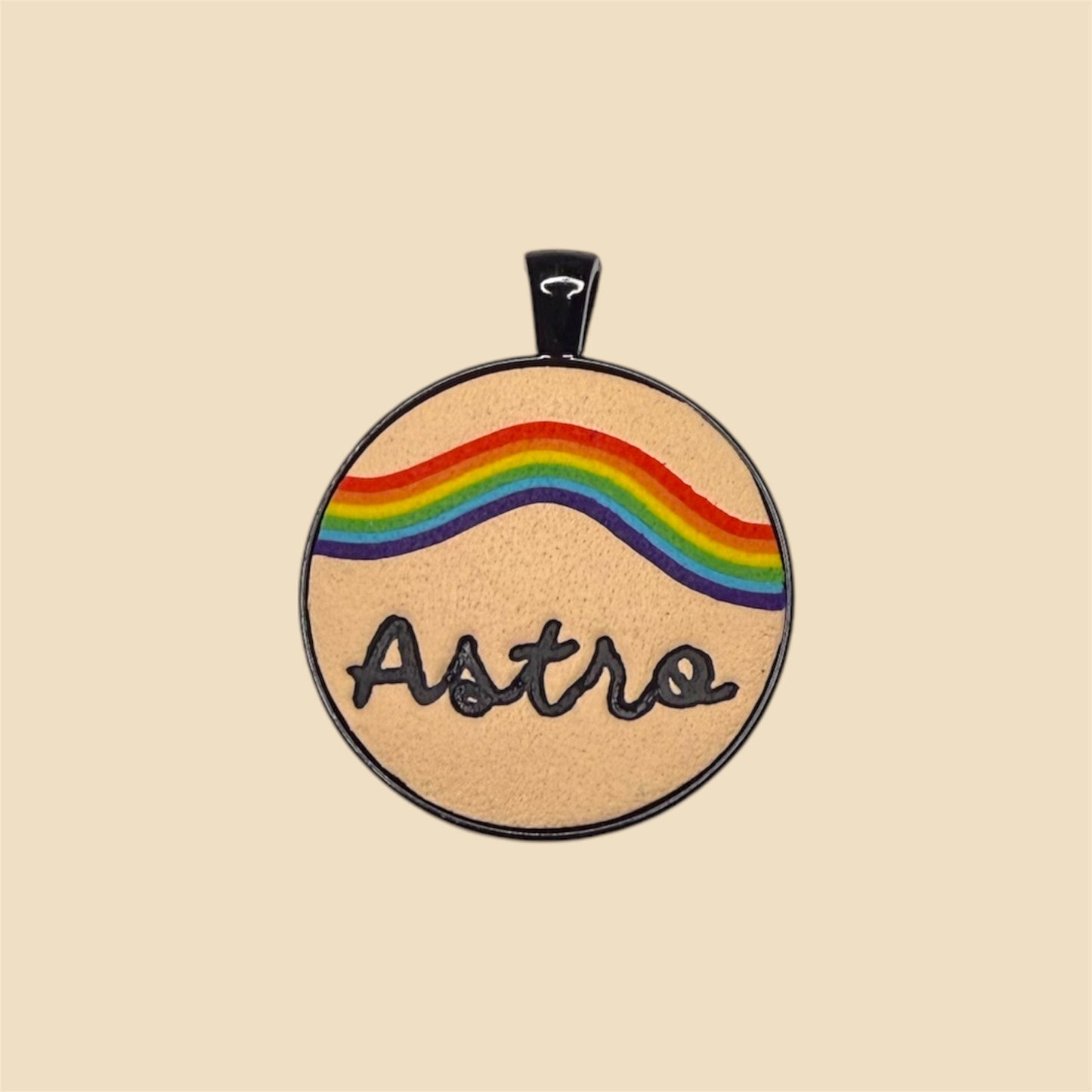 Retro Stripes: Rainbow Edition Tag
