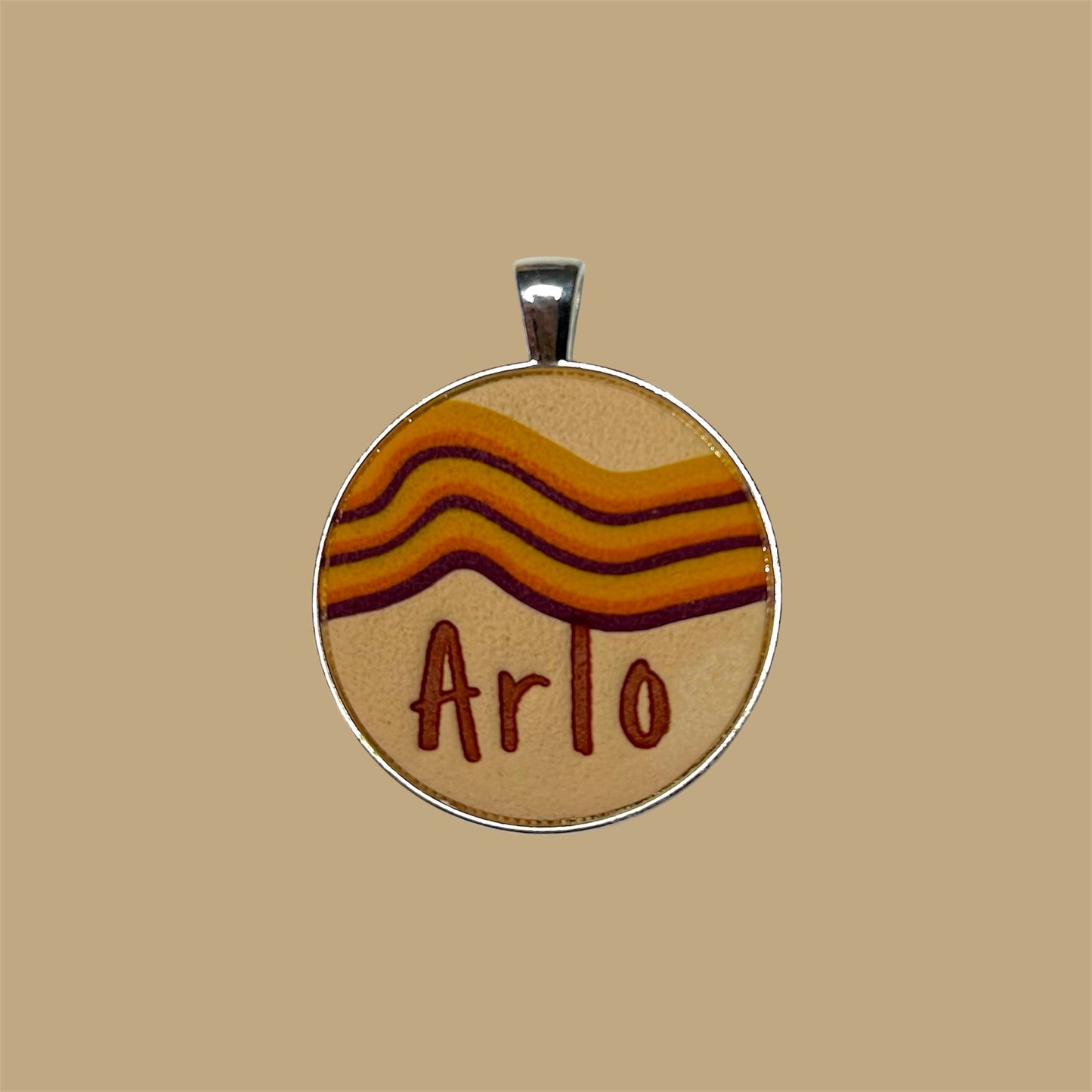Retro Stripes Tag